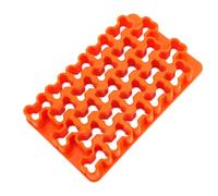 Vistreck Dog Bone Cookie Cutter - 25Pcs Plastic Bone Shaped Biscuit Cutter for Cookies, Dough, & Fruit