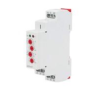 Vistreck GRT8-2T Mini Din Rail Double Time Delay Relay, 0.1s-10 Days, 2 Power Delay Settings, LED Indicator (A230)
