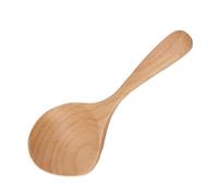 Vistreck Handcrafted Wooden Spoons Long Handle Beech Wood Kitchen Tool for Soup & Serving