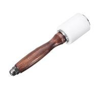 Vistreck Leather Carving Mallet with Wooden Handle - Nylon Hammer for Crafting & Carving Projects