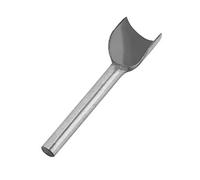 Vistreck Leather Punch Craft Cutter Tool - Half Round Tool for Wallets, Belts & Handbags (25mm)
