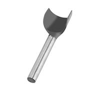 Vistreck Leather Punch Craft Cutter Tool - Half Round Tool for Wallets, Belts & Handbags (30mm)