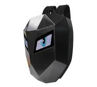 Vistreck LED Backpack 15" Large Acity Programmable Carbon Fiber Textured for Travel & Motorcycle