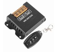 Vistreck LED Single Color Dimmer Controller with RF Remote - 3 Keys for Brightness Adjustment, MR16 & LED Strip Lights