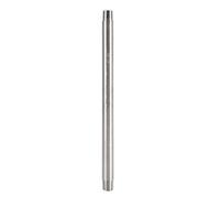 Vistreck Male X Male Stainless Steel 304 Threaded Pipe Fitting Connector - 1/4" BSP, Rust-Proof Adapter for Air, Fuel, Water Pipes (DN8*200mm=1/4)