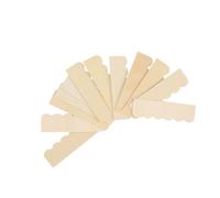 Vistreck Mini 1/12 Dollhouse Roof Tile Accessories - DIY Wooden Decoration for Building Models (Plain)