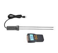 Vistreck Moisture Meter for Grains - Digital Tester with Long Probe for Wheat, Rice, and Corn Moisture Reading