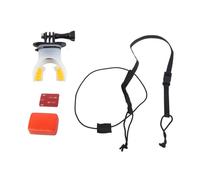 Vistreck Mouth Bite Mount for XiaoYi Action Camera - Best for Surfing, Diving, Skating, and More (Black)
