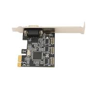 Vistreck PCIe X1 RS232 Serial Adapter Card - Single Port PCI Express to RS232 Converter for, DOS