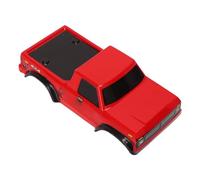 Vistreck RC Car Body Shells for Axial SCX24 - 1:24 Scale, 125mm Wheelbase, Multi-Color, Shock Resistant Accessories (Red)