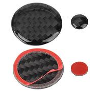 Vistreck Real Carbon Fiber Volume Button Cover Trim for CX-5 2017-2018