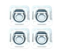 Vistreck Recessed Tie Down D Rings, 5000lbs Load Acity | Heavy-duty galvanized steel, flush mount design, ideal for trucks and , reliable cargo anchoring.