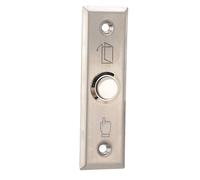 Vistreck Stainless Steel Press to Exit Button - Automatic Reset for Easy Door Access Control, Indoor/Outdoor Use