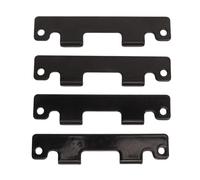Vistreck Tailgate Hinge Plates Set for Rhino 450 YXR450F 2006-2009 - Strong Metal Hinges & Screws Included