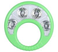 Vistreck Tambourine with Metal Jingles - Handheld Percussion Instrument for Party, Karaoke, and Wedding Celebrations