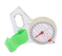 Vistreck Thumb Orienteering Compass with Luminous Display, Fast Needle Setting for Navigation & Survival