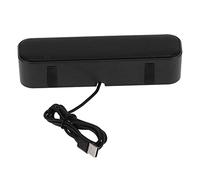 Vistreck USB Mini Speaker Box with Built-in Decoded Sound Card, Stereo Soundbar for Computer - Compact Design & Dual-Channel o