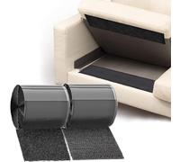 VISTTUSWILL Hook and Loop Tape 110mm x 6m Multipurpose Strong Self-Adhesive Strips Double Sided Sticky Back Roll for Home Carpet Sofa Picture Hanging Fabric Industrial