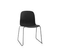 Visu Dining Chair w. Sled Base Black