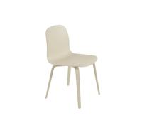 Visu Dining Chair w. Wood Base Sand