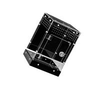 Visual Acrylic Reptiles Pet Enclosure for Tarantulas Scorpions and Small Pet with Locking Lid Animal Breeding Box Acrylic Habitat Breeding Box