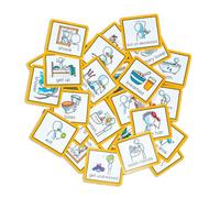 Visual Aids Visual Symbols Pecs Cards to support communication, routine & transition for autism, send, adhd, down's syndrome, learning difficulties. (Self Care and Daily Routine - Standard)