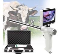 Visual Artificial Insemination Gun with Camera LCD, Veterinary Breeding Tool for Cow Pig Sheep, Easy Monitoring Fertility Kit