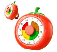 Visual Back Timer for Classroom, 60-Minute Visual Counting Timer, Mechanical Kitchen Fruit Design, Teaching Tool in the Classroom with Children Can Notice Time Clearly, We