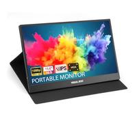 Visual Beat Portable Monitor 15.6 Inch 1080P FHD USB Type-C HDMI Computer Screen IPS HDR VESA With Smart Case Dual Speaker For Laptop PC Mac Phone PS4/5 Xbox Switch