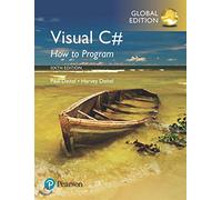 Visual C# How to Program, Global Edition