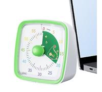 Visual Countdown Timer - 60 Minute Desk Study Timer, Silent Rainbow Clock, Help Concentration in Classroom | Time Management Tool for Homework, Study, Research