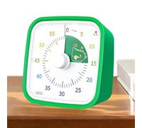 Visual Countdown Timer for Kids,Rainbow Disc 60 Minutes Countdown Alarm with Protective Case | Silent Household Timer | For Teachers, Kids, Adults, Classrooms, Schools, Offices, Home