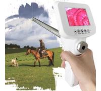 Visual Cow Artificial Insemination Gun Kit Bovine For Cattle Professional Instrument Endoscope Sperm AI Device Deferens Veterinary Breeding 15 Megapixel