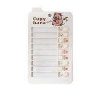 Visual Daily Schedule Chart - Daily Behavior Board With 26 Replacement Sheets | Routine Chart Board For Kids | Visual Task Checklist Self-Discipline Study Plan | For Boys Girls Family Home Classroom A