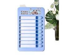 Visual Daily Schedule Table, Routine Behavior Table, Classroom Learning Organizer, Sturdy Magnetic Design, Preschool Teaching Tool, Interactive Tables For