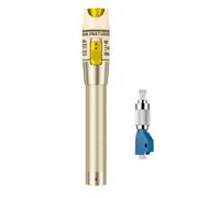 Visual Fault Locator, 100mW 100-120KM VFL Fiber Optic Tester Kit - Include Single Mode 9/125um FC Male to LC Female Adapter, Red Light Pen for Fiber Network Cable Test
