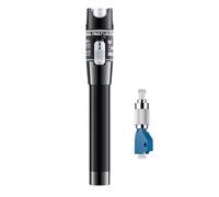 Visual Fault Locator, 80mW Fiber Optic Cable Tester Meter VFL Fiber Optic Tester Kit - Include Single Mode 9/125um FC Male to LC Female Adapter.（80-100KM）