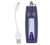 Visual Fault Locator Kit Portable Rechargeable Fiber Optic Tester Pen Detector Meter with 20KM Output Distance Universal Adapter for Fiber Optic Cable Maintenance and Repair