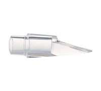 Visual Inspection Sax Accessory Clear Sax Mouthpiece Extended Sound Projection Suitable for Various Saxophone Models ABS Mouthpiece