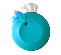 Visual Mechanical Timer,55 Minute Wind Up Timer Cartoon Bear Manual Countdown Alarm Reminder for Kitchen Home and Classroom Activities (Blue)