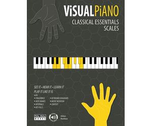 VISUAL PIANO: Classical Essentials - Scales (piano series)