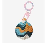 Visual Ripple Wave Dog Tags for Pets,Round Acrylic Pet ID Tags,Perfect for Small to Large Dogs and Cats,Cute & Functional