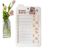 Visual Schedule - ABS, 11.8x6.5cm | Daily Routine Chart Board, Behavior Management Planner | Kids Checklist And Time Management Tool For Home, Classroom, And Kindergarten Use