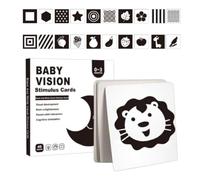 Visual Stimulation For - 20 Cards, Double-sided Including 40 Patterns, High Contrast child's Learning Cards Activity Development Flashcard Toys Kids 0-3