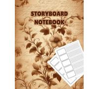Visual Story Planning Sketch Notebook: Matte Finish Large Format | 8.5 × 11 Storyboard Book | 100 Pages for Filmmakers, Animators, Designers & Creative Thinkers
