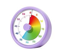 Visual Study Timer - Digital Countdown To Classroom Learning Clock, Structured Attention | For School Library Bedroom Office Kitchen