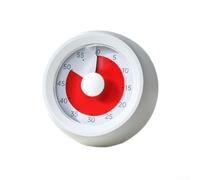 Visual Timer 60 Min Magnetic for countdown for Kids Visual Timer(white)