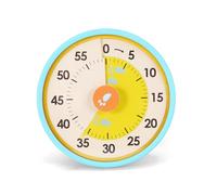 Visual Timer, 60 Minute Countdown Stopwatch Egg Timer Digital Kitchen Timers for Cooking, Non-ticking Time Management Tool for Classroom, Home, Kitchen,Office,School