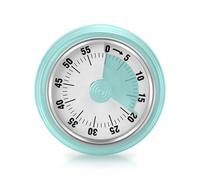 Visual Timer, 60-Minute Countdown Timer, Kitchen Timer with Magnetic Base, Mechanical Clockwork No Batteries Required, Ringer Alert, for Children and Adults, Study/Work/Cooking, 2.9*1.4in, Mint Green