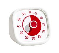 Visual Timer, 60-Minute Silent Countdown Clock, 3.94x3.74x1.97inch, Toddler-Friendly Time Management Tool, Easy-to-Read, Ideal for Students, Adults, Teachers, Work, Cooking, School